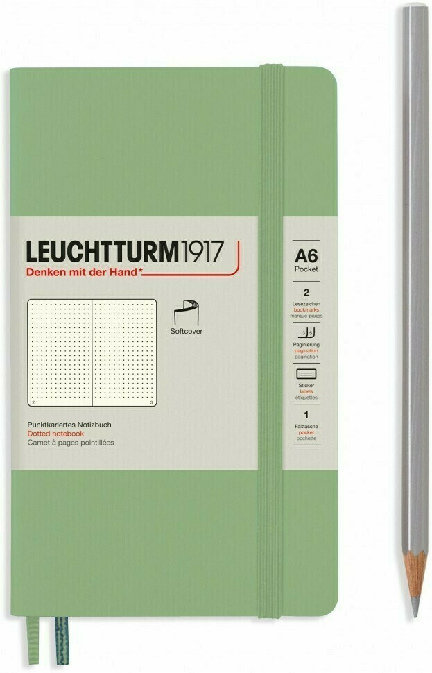 Leuchtturm1917 Записная книжка A6 (10.5 × 14.8 см), листов: 123 #1