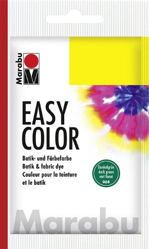 Краска для окрашивания ткани вручную Easy Color, 25г, темно-зеленый  #1