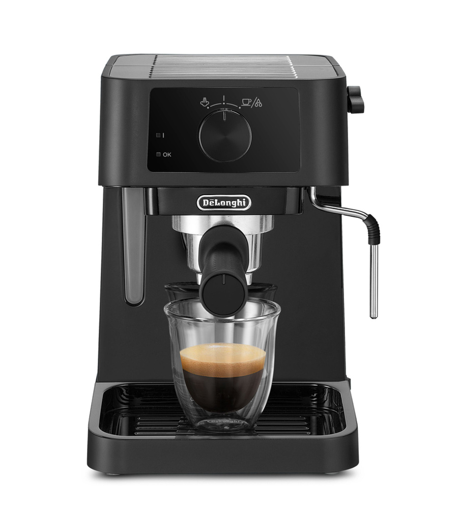 Delonghi рожкового типа. Delonghi EC 230 BK. Кофеварка рожковая de'Longhi EC 230. Кофеварка Delonghi EC 230 B. Delonghi stilosa ec230.BK.