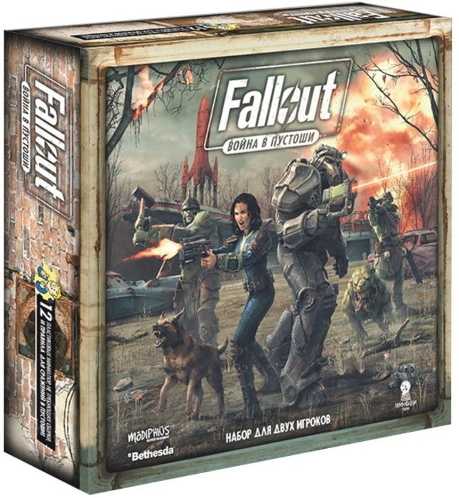 Настольная игра Fallout. Война в Пустоши #1