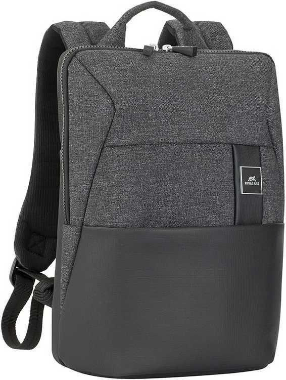Рюкзак для ноутбука 13.3" Riva 8825 цвет черный, материал полиуретан, полиэстер (1129527)  #1