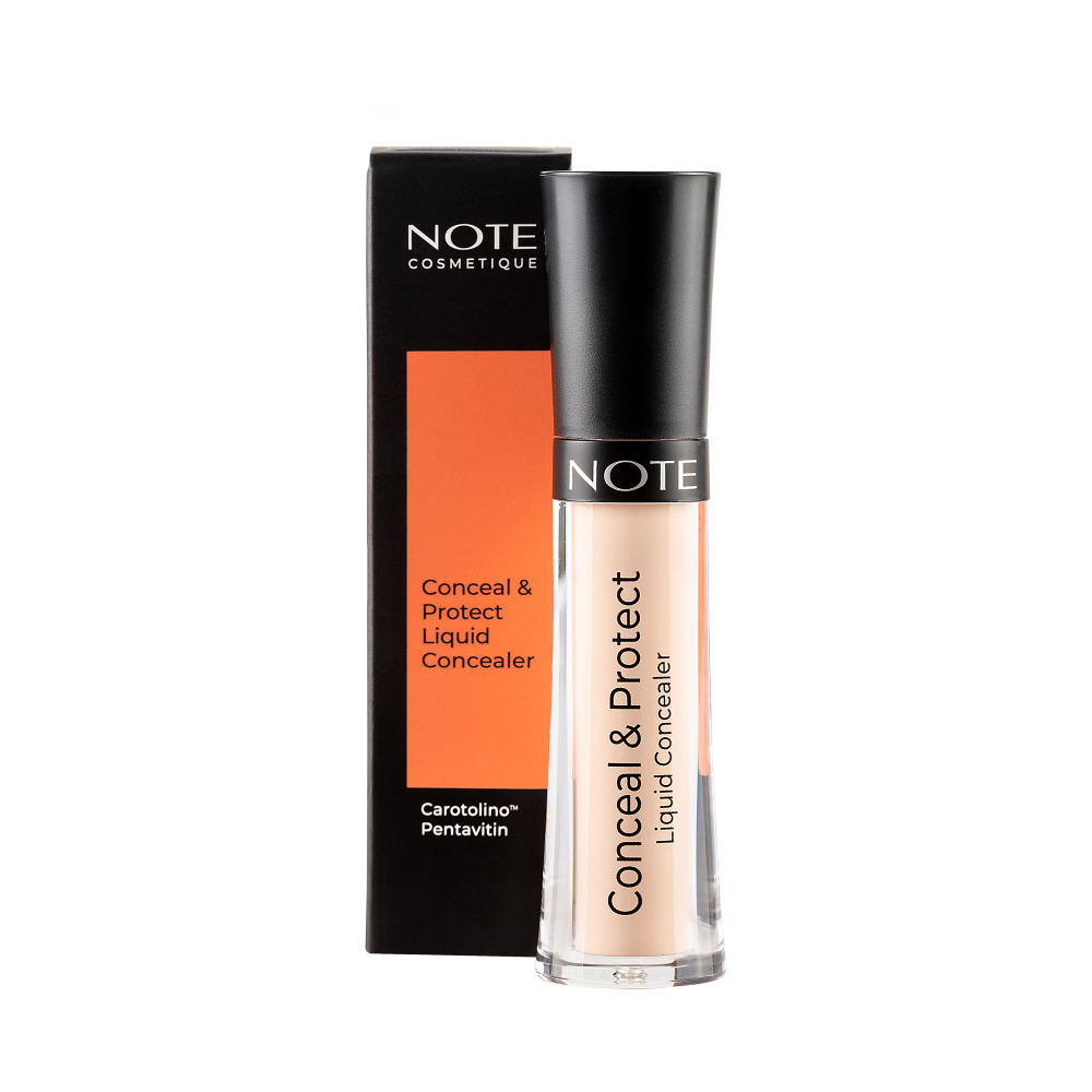 NOTE Консилер жидкий маскирующий защитный CONCEAL PROTECT LIQUID CONCEALER (тон 04), 4,5 мл  #1