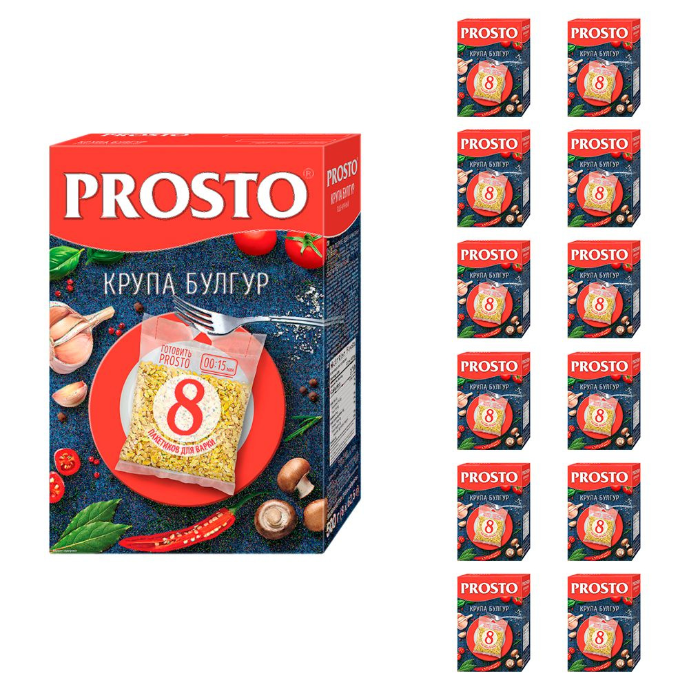 Булгур Prosto 500г (8 х 62,5г) 12 упаковок #1