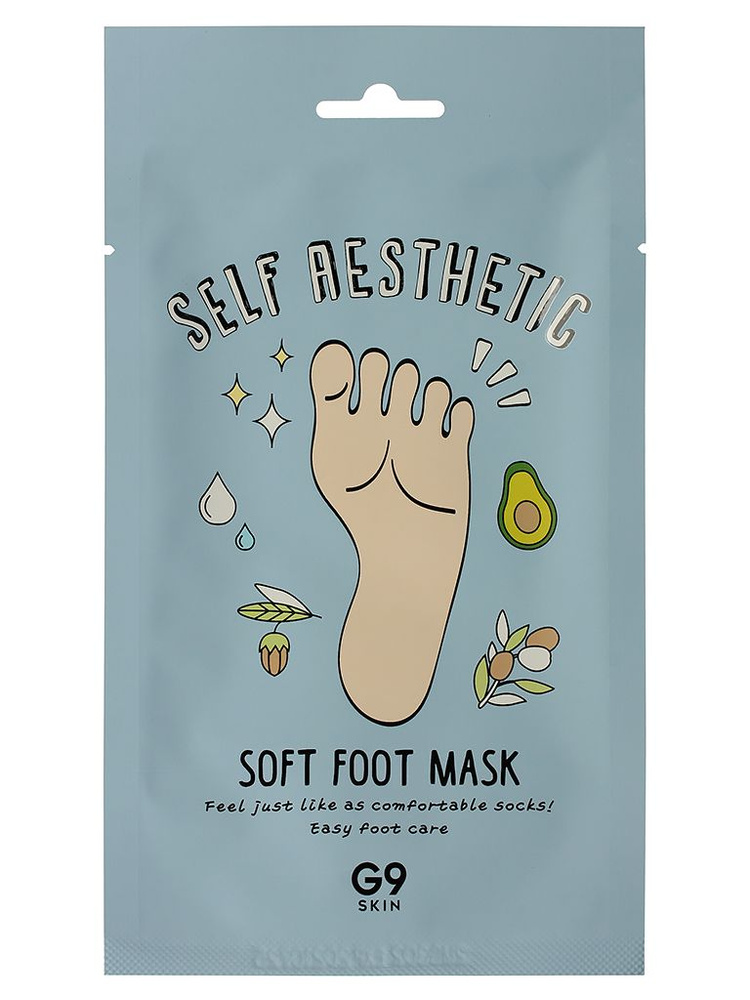 G9SKIN Маска д/ног G9 Self Aesthetic Soft Foot Mask 12мл #1