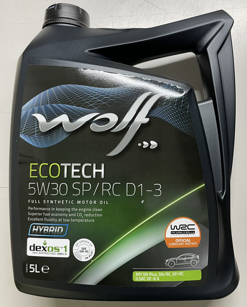 Wolf ECOTECH 5W-30 Масло моторное, Синтетическое, 5 л #1