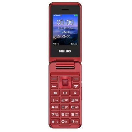 Philips Мобильный телефон E2601, красный #1