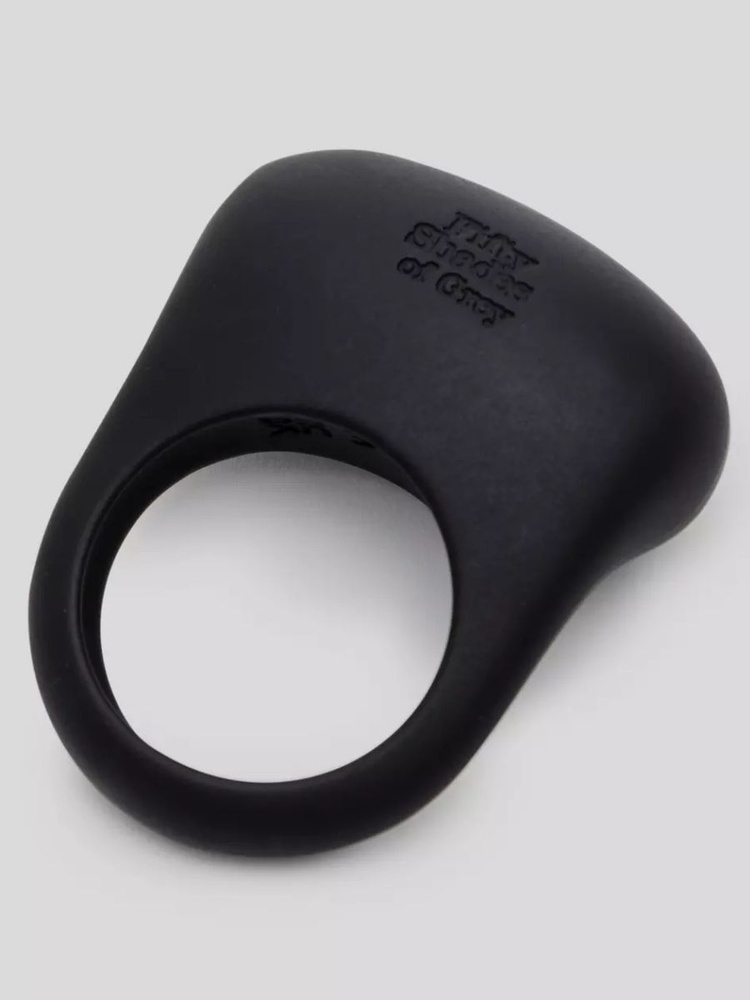 Черное эрекционное виброкольцо Sensation Rechargeable Vibrating Love Ring  #1