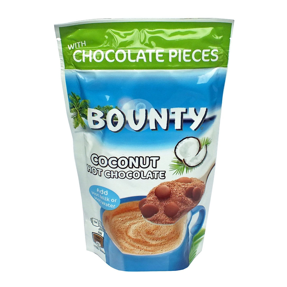 Растворимый напиток Bounty Coconut Hot Chocolate горячий шоколад 140 гр.  #1