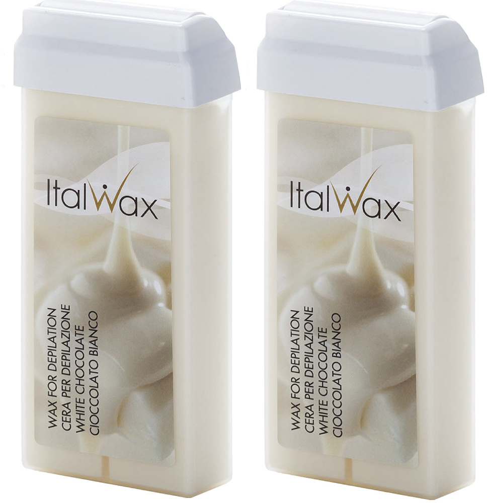 Воск в картридже Белый шоколад ITALWAX NATURA White chocolate, 100 мл (комплект из 2 штук)  #1