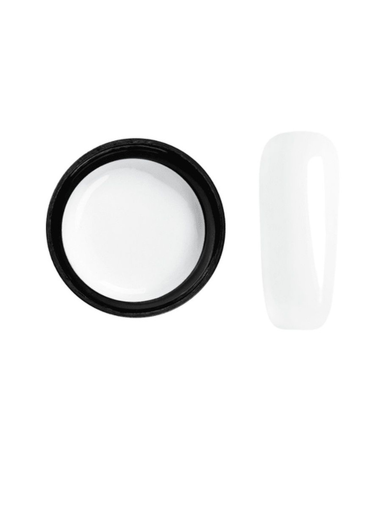 Sova De Luxe Гель краска белая для френча, маникюра и дизайна ногтей с липким слоем White 7 гр  #1