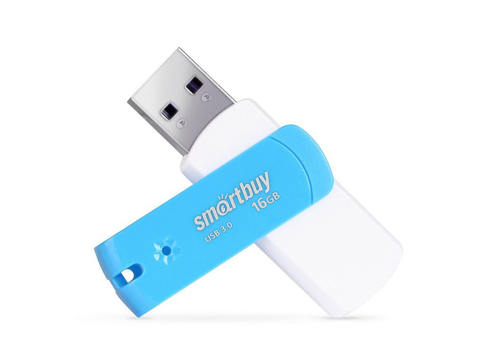 USB флешка 16Gb SmartBuy Diamond blue USB 3.0 #1