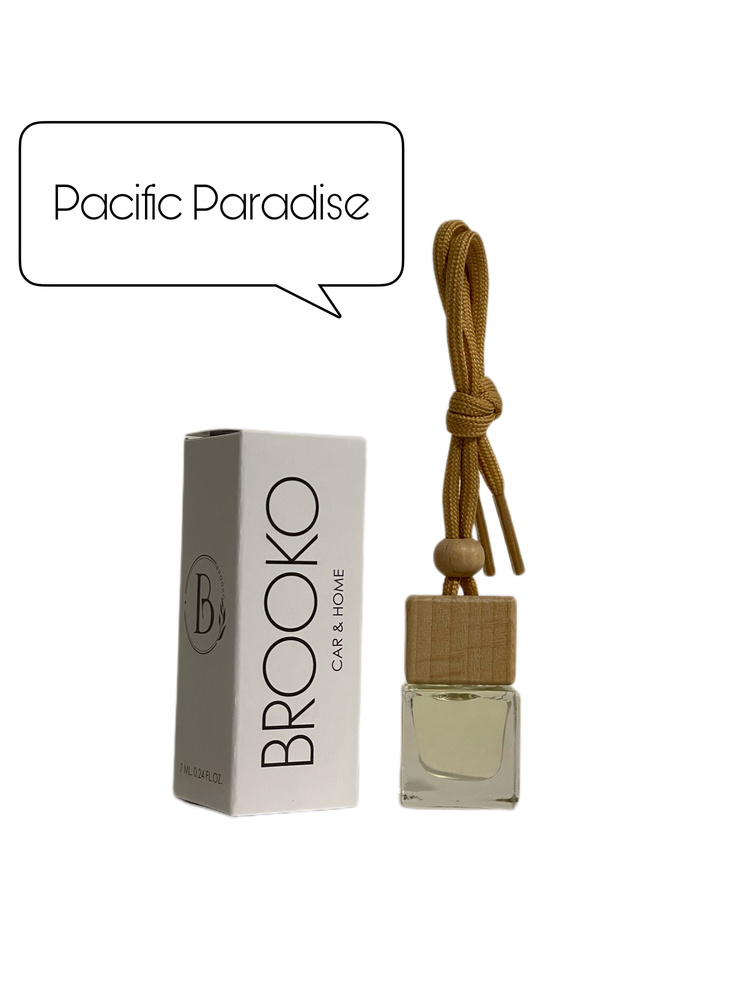 BROOKO Нейтрализатор запахов для автомобиля, Pacific Paradise , 7 мл  #1
