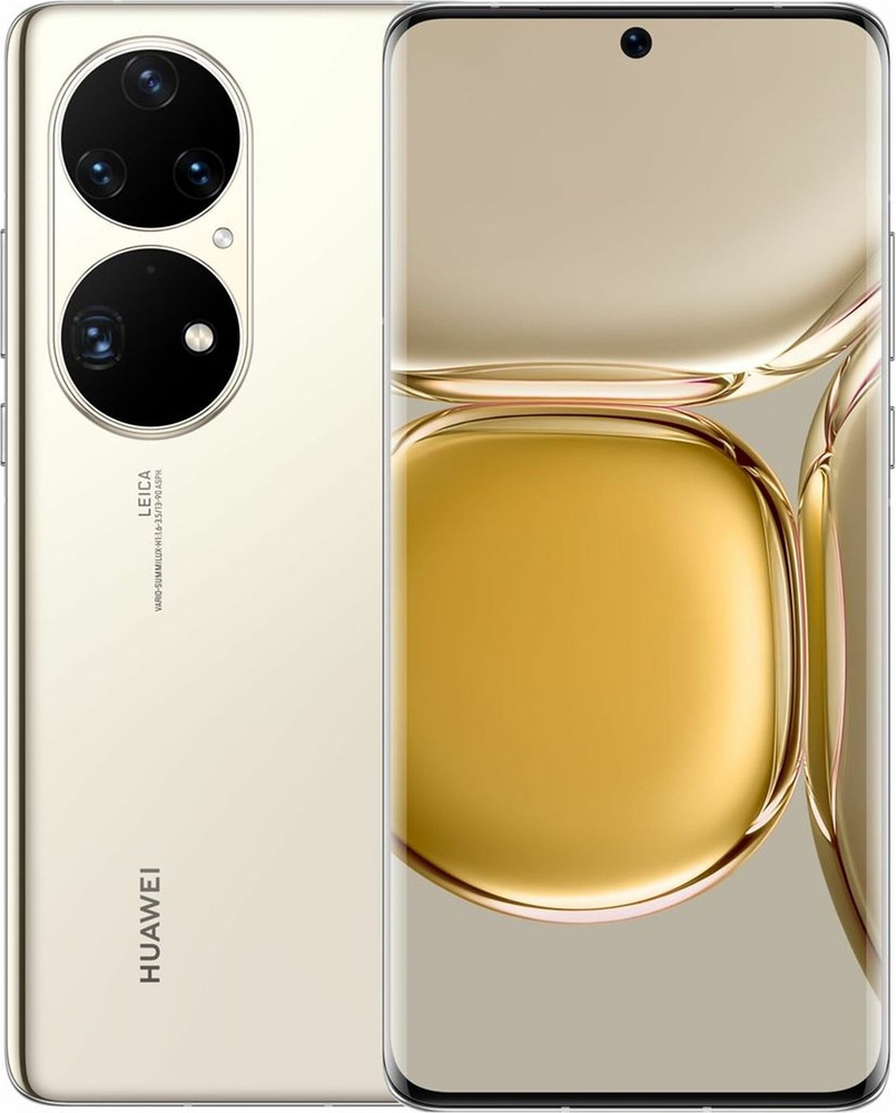 HUAWEI Смартфон P50 Pro 8/256 ГБ, золотой. . Уцененный товар #1