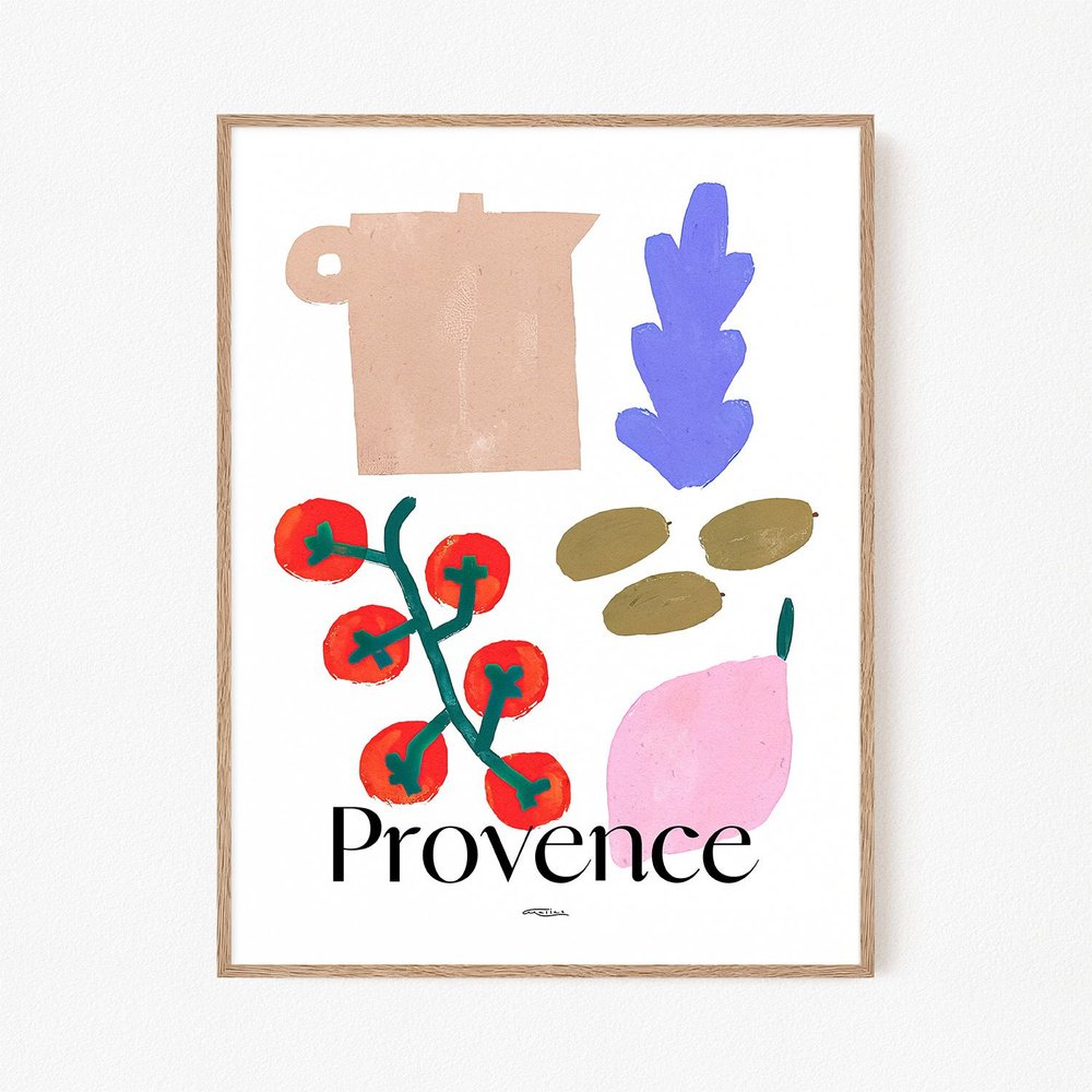 Постер для интерьера "Provence" / Декор для кухни, 30х40 см #1