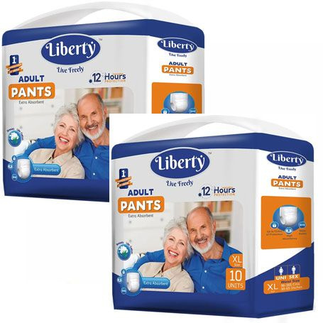 Liberty Adult Premium Подгузники-трусы д/взрослых Extra Large 2 упаковки по 10шт.  #1