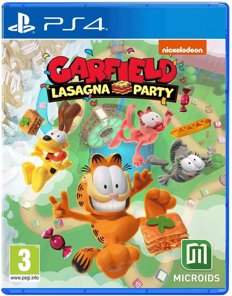 Игра Garfield Lasagna Party Стандартное издание (PlayStation 4, русские субтитры)  #1