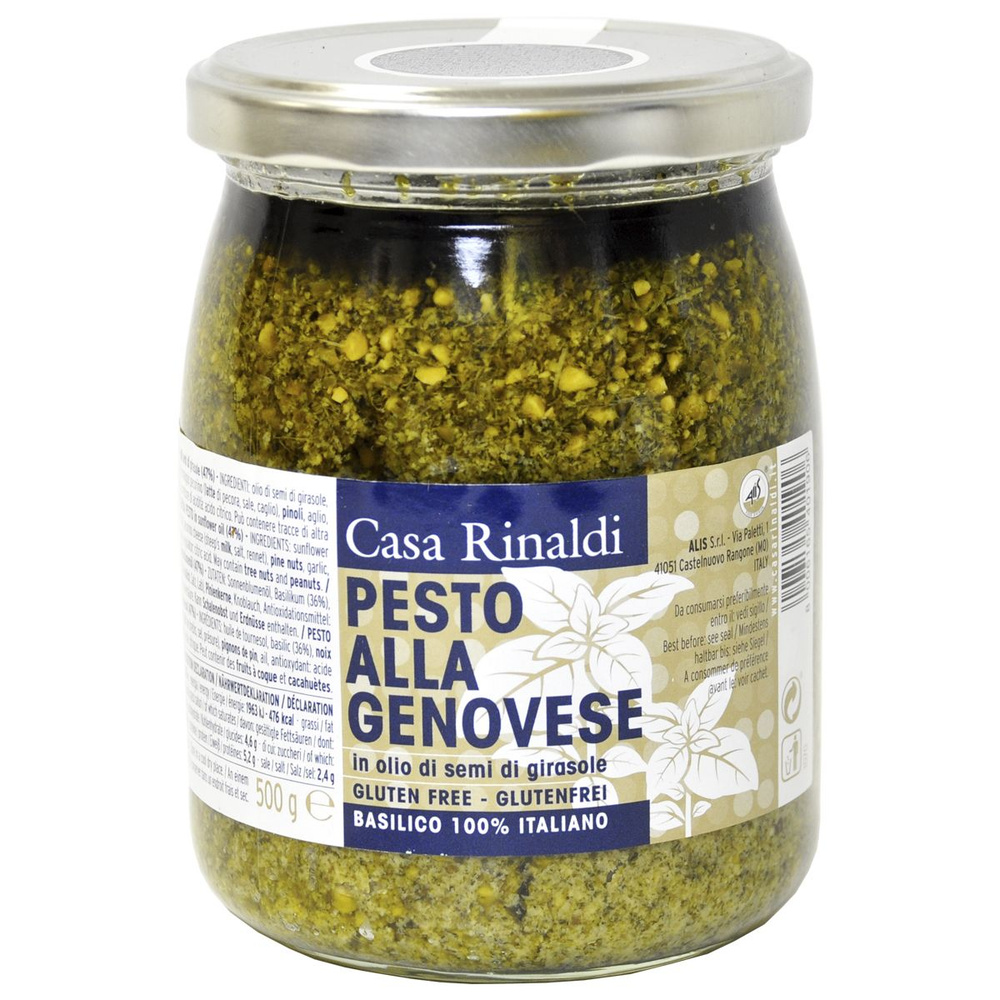 Casa Rinaldi Крем-паста песто Генуя в оливковом масле 500 г #1