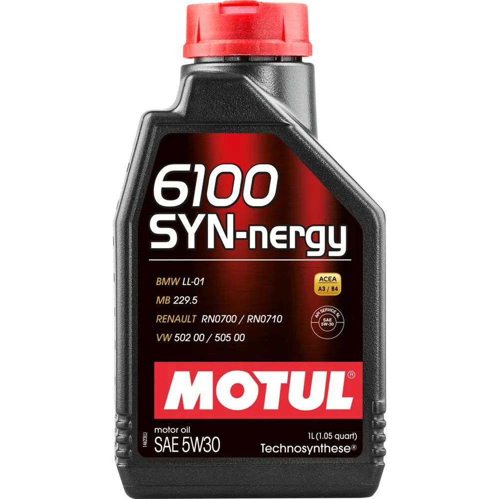 MOTUL 6100 SYN-NERGY 5W-30 Масло моторное, Синтетическое, 1 л #1