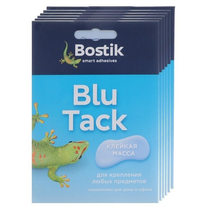 Клейкая масса BOSTIK "Blu Tack", 6 шт х 0,045 кг #1
