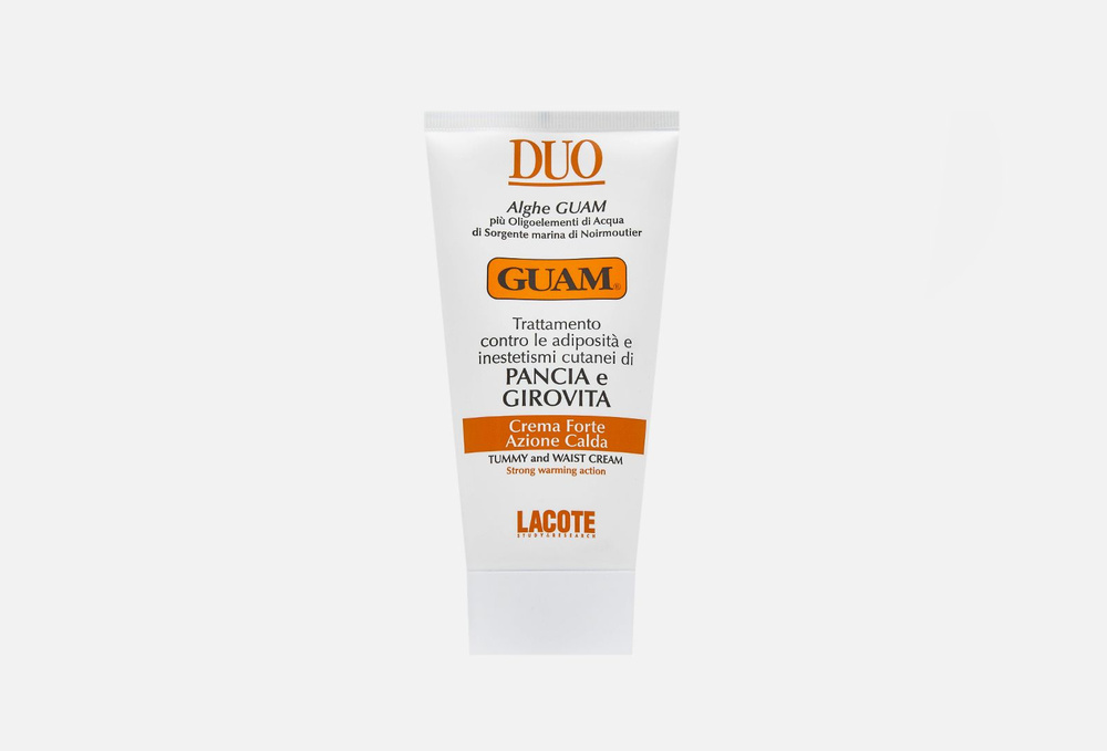 GUAM Duo Intensive Warm Cream for Tummy and Waist 150 ml Крем для живота и талии с разогревающим эффетом #1