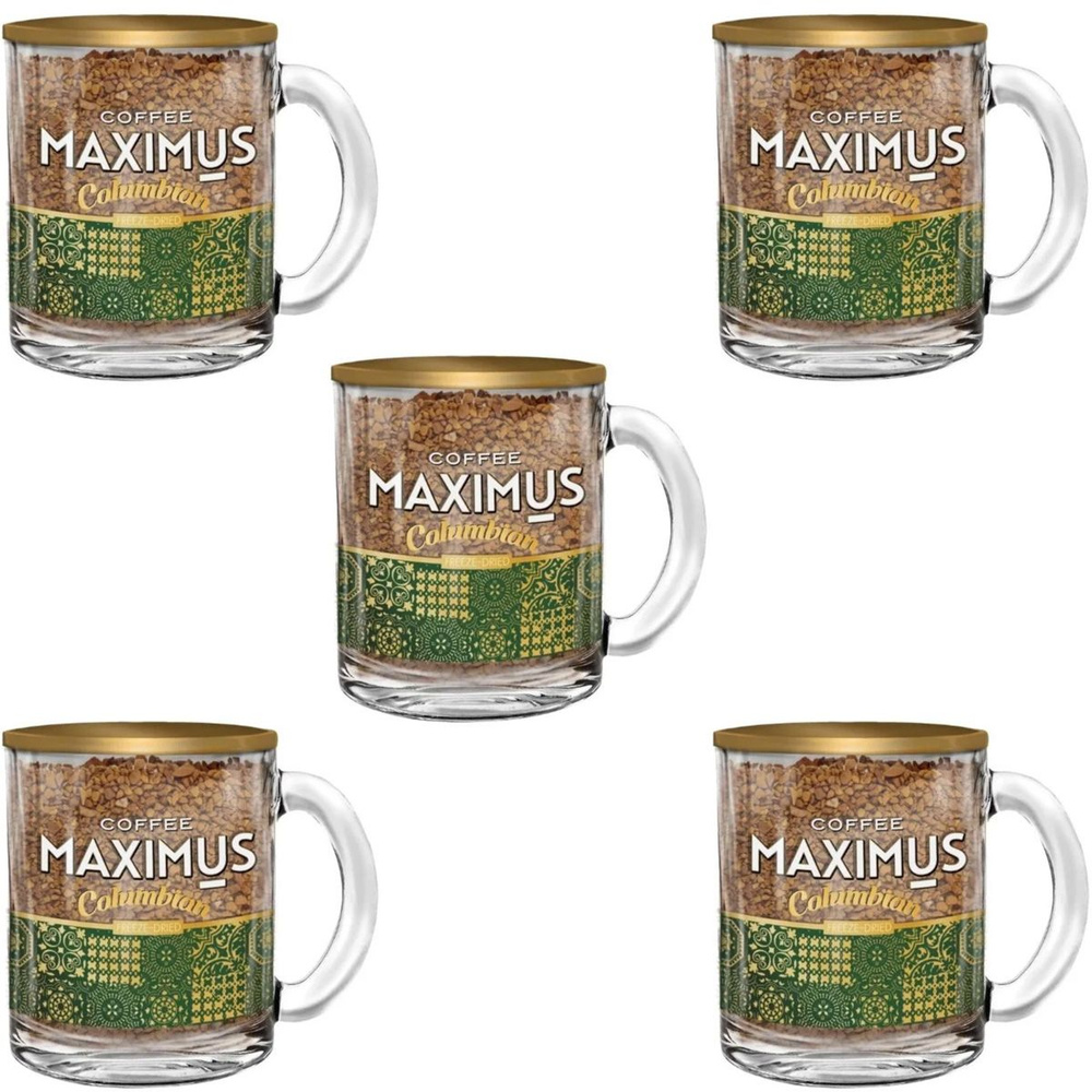 Кофе растворимый Maximus Сублимированный 350г. 5шт. #1