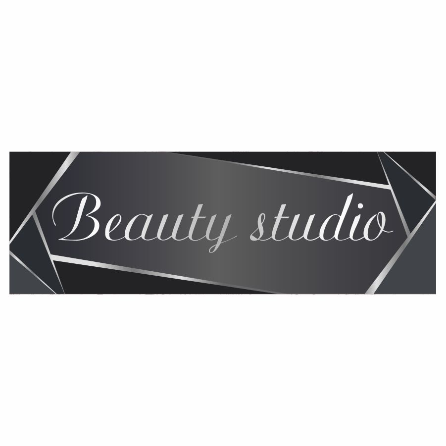 Табличка, на дверь, в салон красоты, BR. BEAUTY ROOM, Beauty studio, 30x10 см  #1