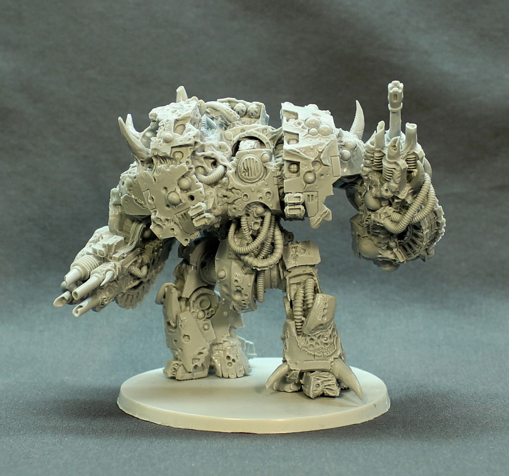 Warhammer 40000 Chaos Leviathan Dreadnought type 4 / Миниатюра для  настольной игры - купить с доставкой по выгодным ценам в интернет-магазине  OZON (839320551)