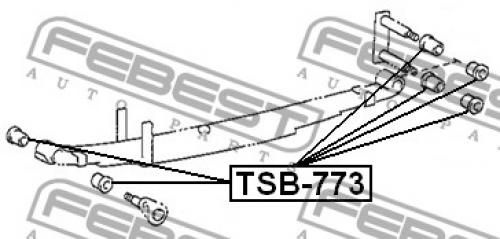 SAFEBEST Амортизатор подвески, арт. TSB773 #1