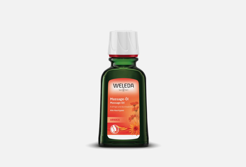 Масло массажное с арникой weleda arnica massage oil #1