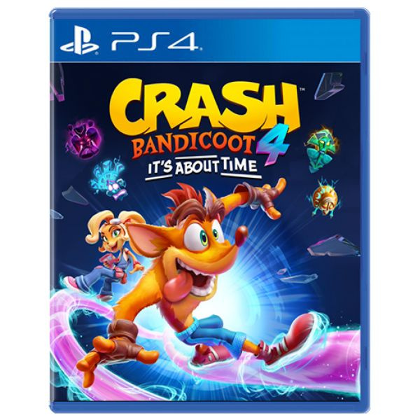 Игра Crash Bandicoot 4 It's About Time Вопрос времени (PlayStation 4, Русские субтитры)  #1