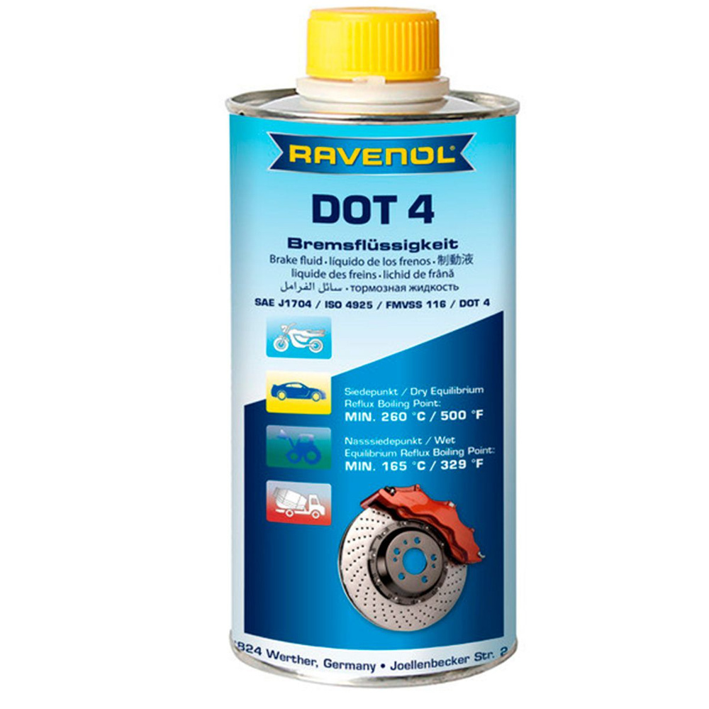 RAVENOL Жидкость тормозная, 1 л #1