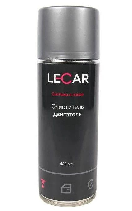 Очиститель двигателя "LECAR" (520 мл) (аэрозоль) #1