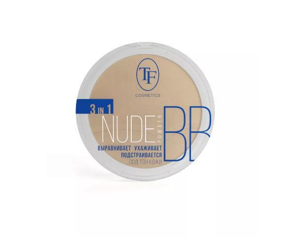 TRIUMPF Пудра компактная для лица Nude BB Powder, тон 06 натуральный теплый  #1