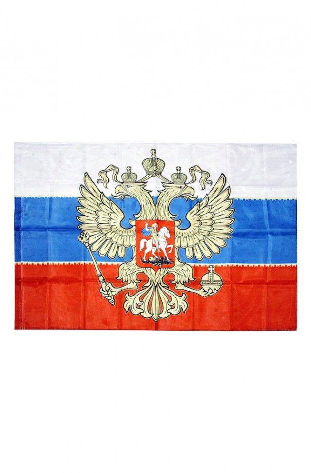 Флаг Россия герб 135*90 #1