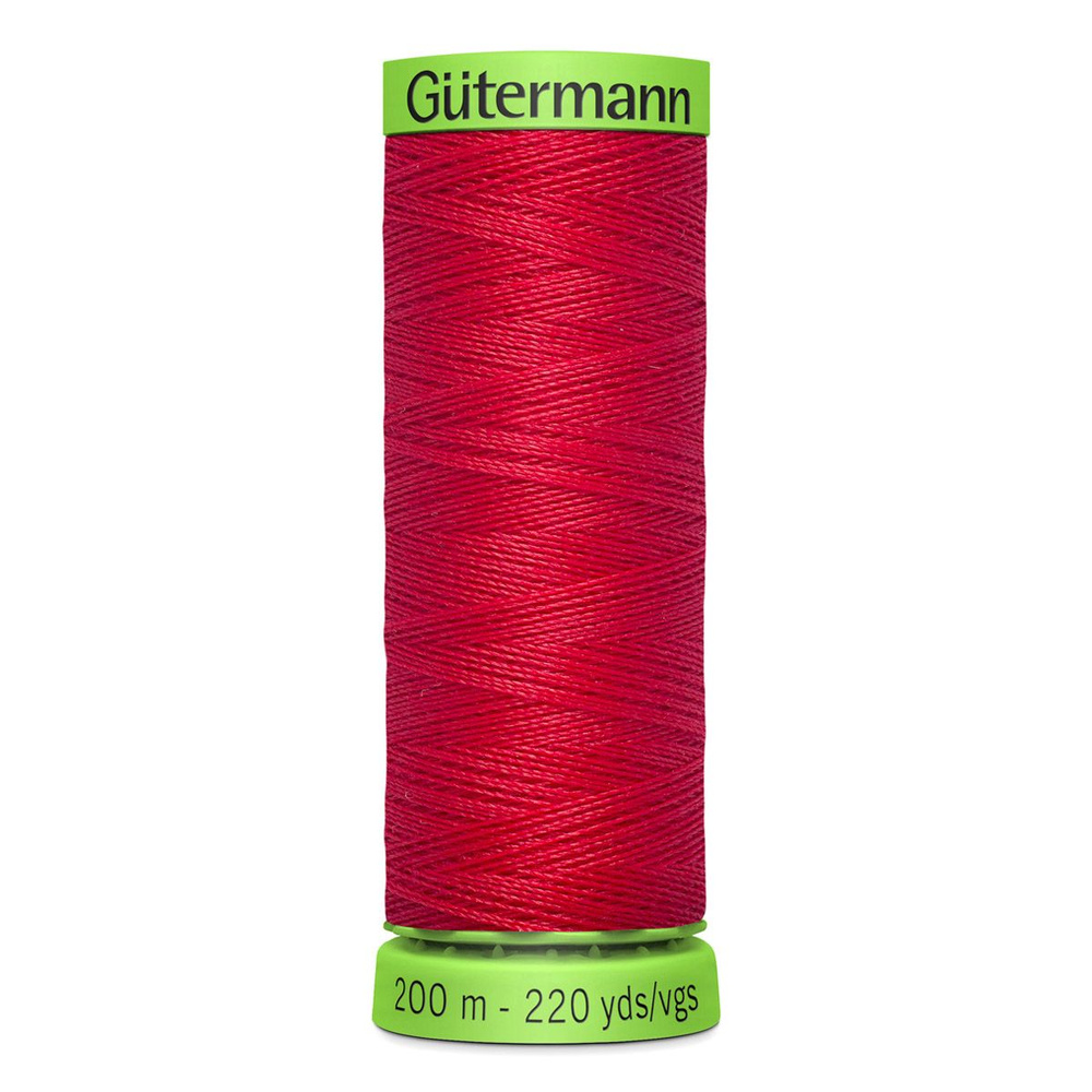 02 Нить Extra Fine 150/200 м для особо деликатных материалов, 100% полиэстер Gutermann 744581 (156 красный) #1