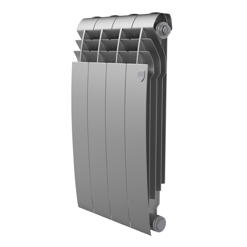Радиатор Royal Thermo BiLiner 500 Silver Satin - 4 секц. #1