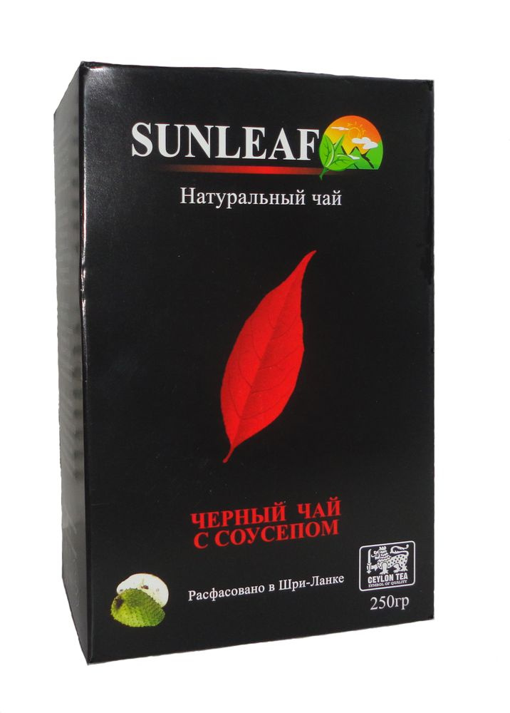 Чай Sunleaf чёрный листовой с соусепом 250 г #1