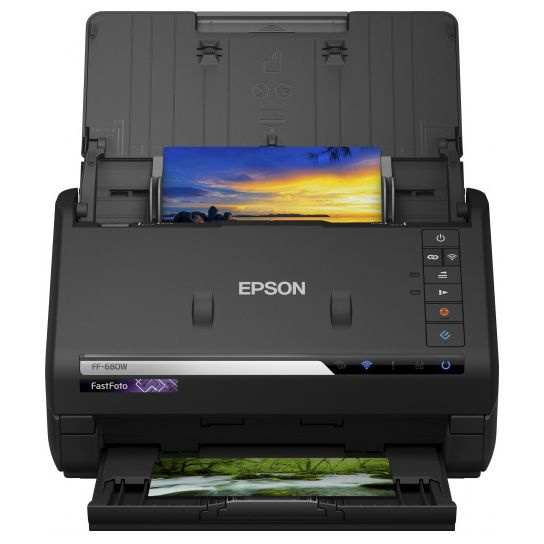 Epson Сканер FastFoto FF-680W, черный #1
