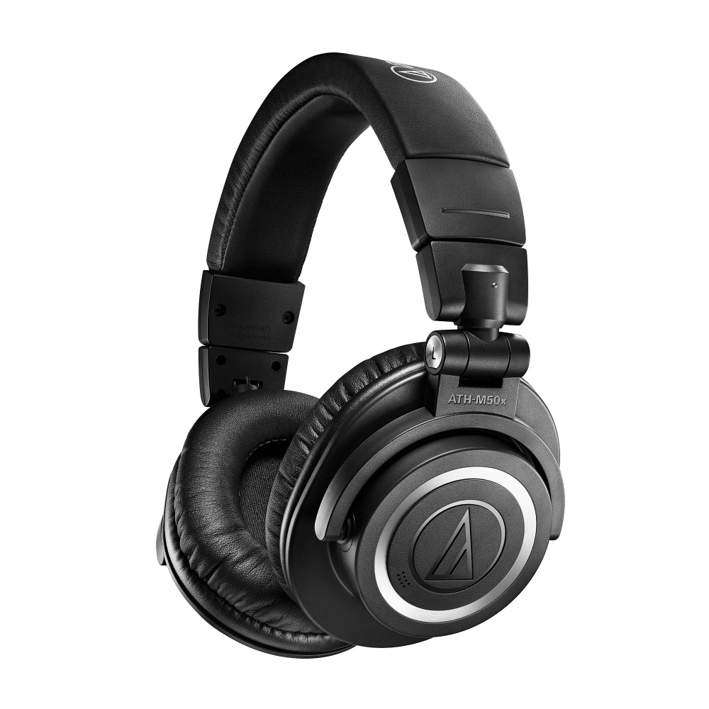 Audio-Technica Наушники беспроводные с микрофоном, 3.5 мм, USB Type-C, черный  #1