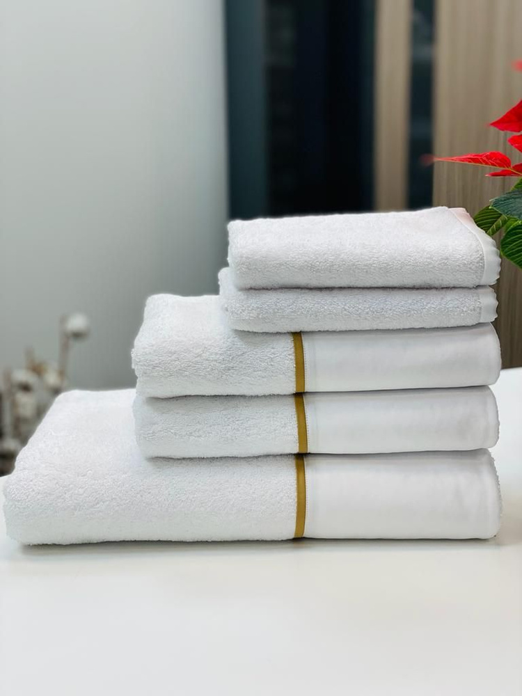 Набор 3 полотенца BRISE, белый от Claire Batiste Atelier #1