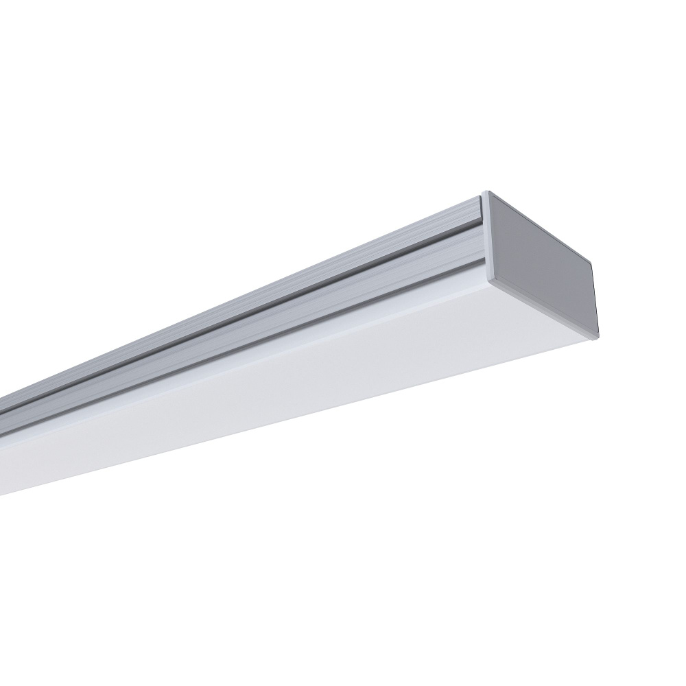 Профиль для светодиодной ленты алюминиевый 30 мм 1 м накладной (50 шт.), ZR84601255  #1