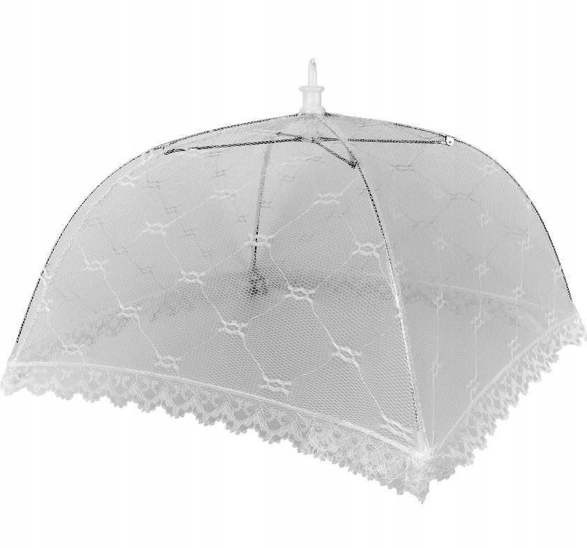 Чехол-зонтик (сетка) от насекомых для пищи / Зонт для еды от насекомых 37 х 37 см. / Сетка москитная #1