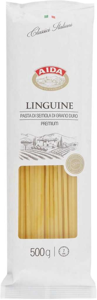Макароны AIDA Лапша группа А высший сорт, 500г - 6шт. #1