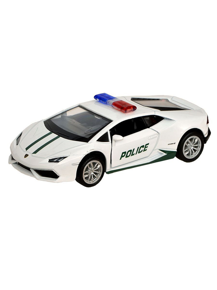Игрушка коллекционная машинка металлическая Lamborghini Huracan Police  #1