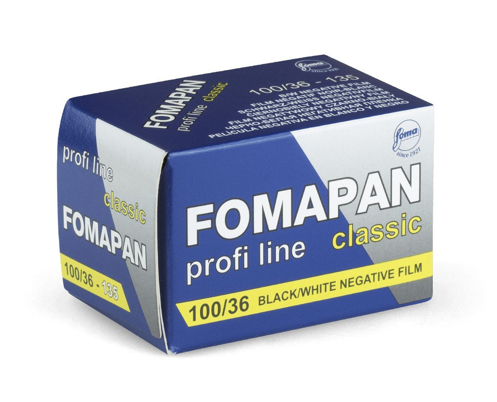 Фотопленка Foma Fomapan 100 Action profi line черно-белая чб 135/36 #1