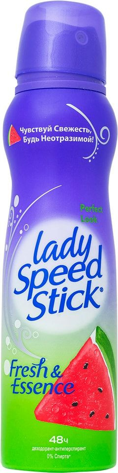 Дезодорант антиперспирант Lady Speed Stick Fresh & Essence Perfect Look Арбуз 150мл х 3шт  #1