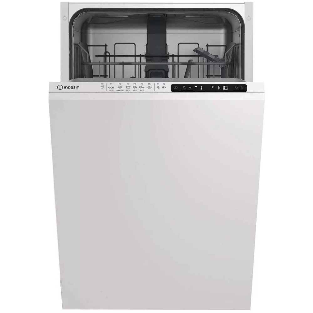 Встраиваемая посудомоечная машина 45см INDESIT DIS 1C69 B белый (10 комплектов, дисплей)  #1