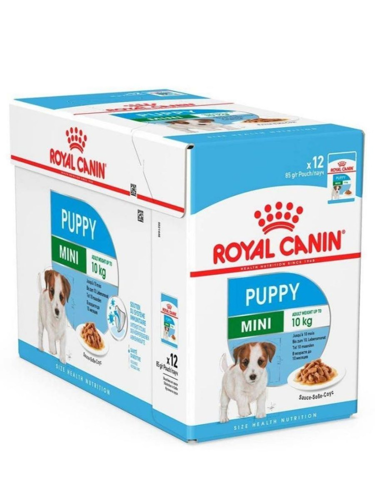 Влажный корм Royal Canin для щенков малых пород, в соусе 12 шт #1