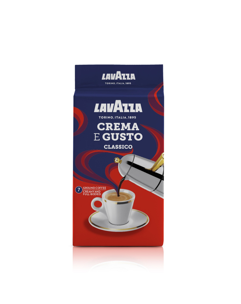 Кофе молотый Lavazza Crema e Gusto, 250гр. #1