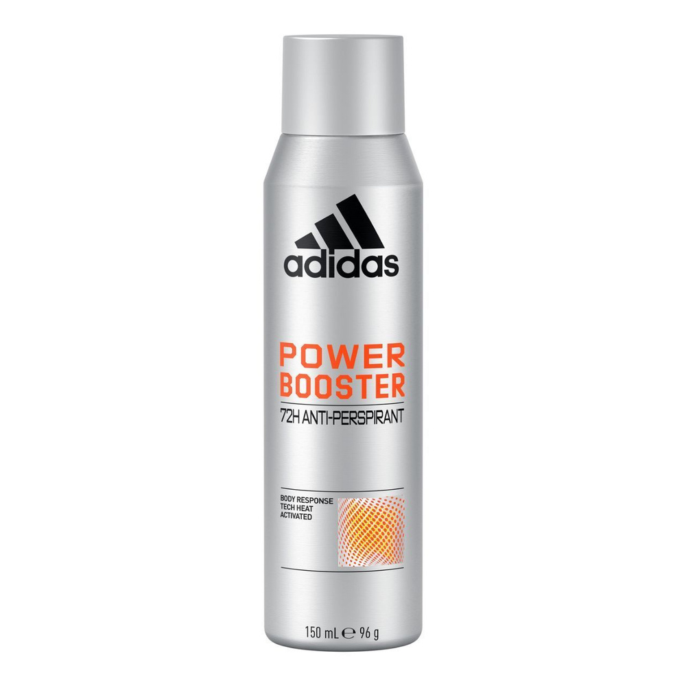 Дезодорант-спрей Adidas POWER BOOSTER антиперспирант мужской 72 часа 150 мл (из Финляндии)  #1